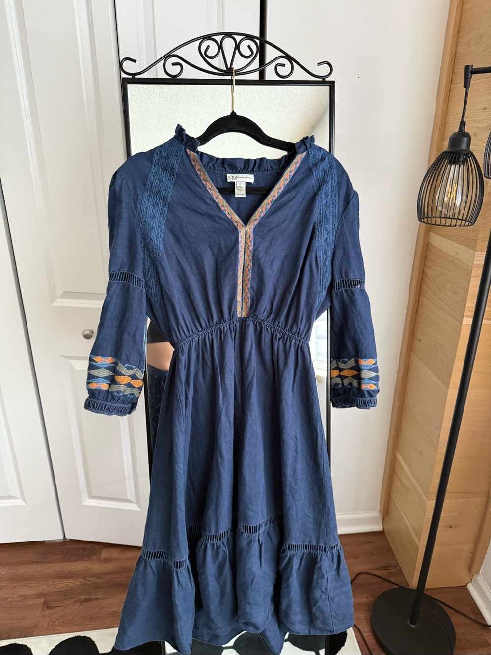 Neiman Marcus linen dress size S